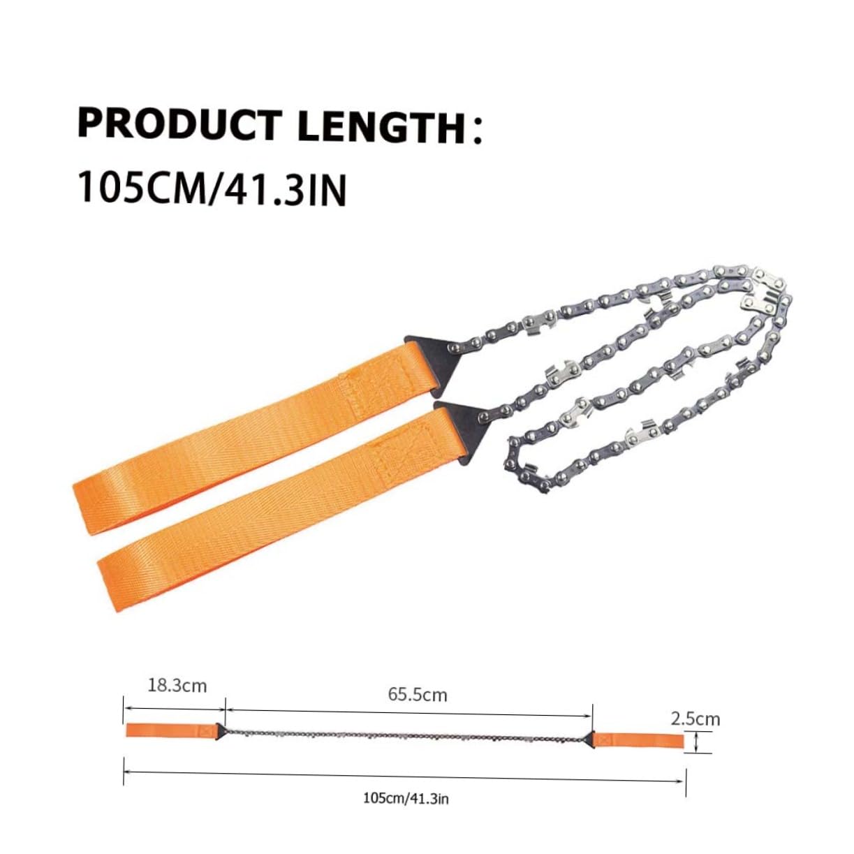 HONMEET Meticulous Craftsmanship Manganese Saw Camping Chainsaw Pocket Wire Saws Multi-purpose