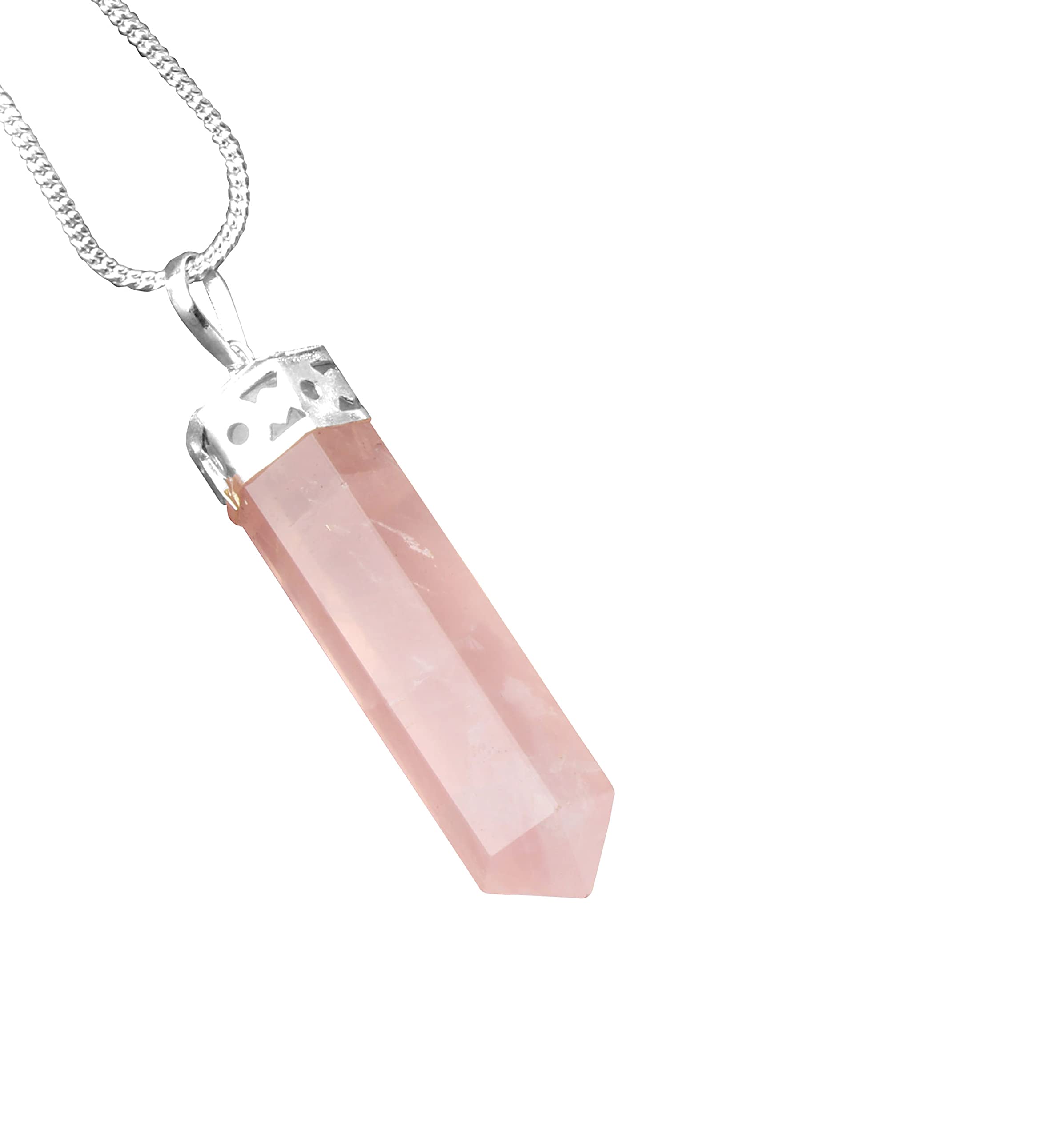 Pendant Gemstone Hexagonal Pointed Reiki Chakra Pendant Necklace Healing pendant, reiki pendant