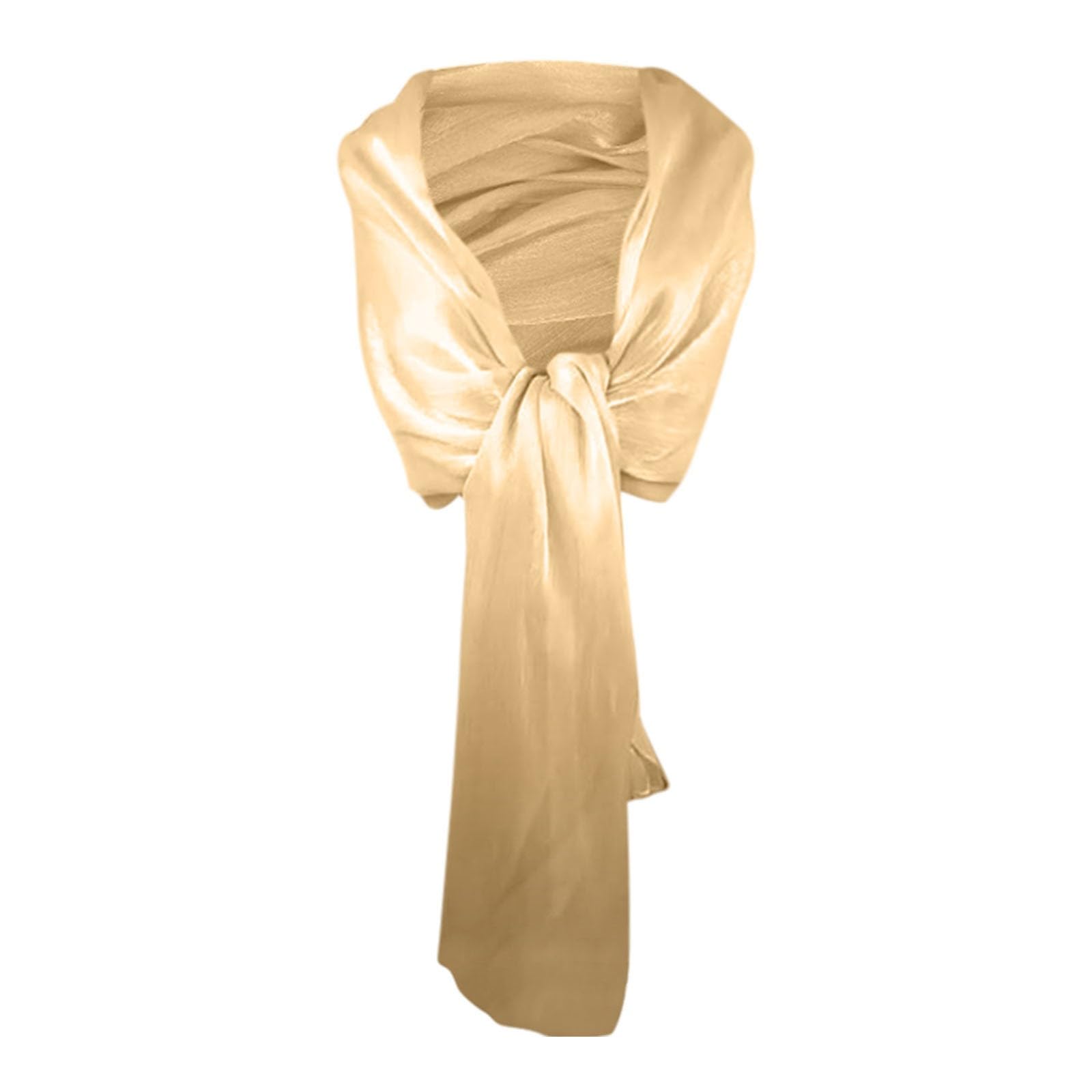 Stola Elegante Donna Cerimonia, Chiffon Scialle Tinta Unita Wrap Stola, Sciarpa Donna Estiva, stola Raso Chiffon Coprispalle per Abiti da Sera, Matrimoni, Festa Regalo