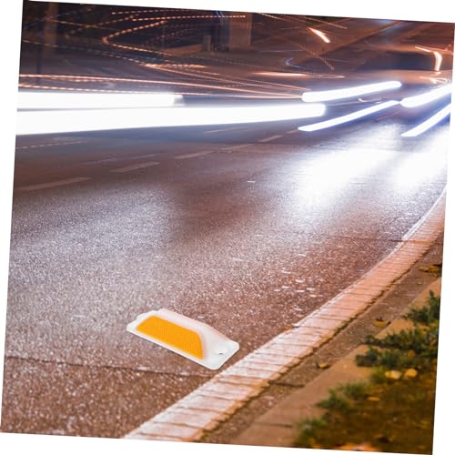 6 piezas delineadores reflectores para carretera miniatura 6