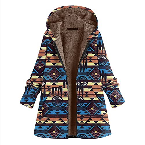 Veste Femme Chic Pull Cashmere Femme Manteau Femme Hiver Chaud Long Sweat imprimé 3D Blouse zippée Femme t Shirt Femme Long Large Tenue Fitness Femme