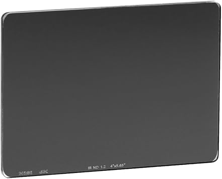 NiSi Nano IR ND 1.2 4x5.65 - Nano Infrared Neutral Density 1.2 Filter - 4 x 5.65 Black