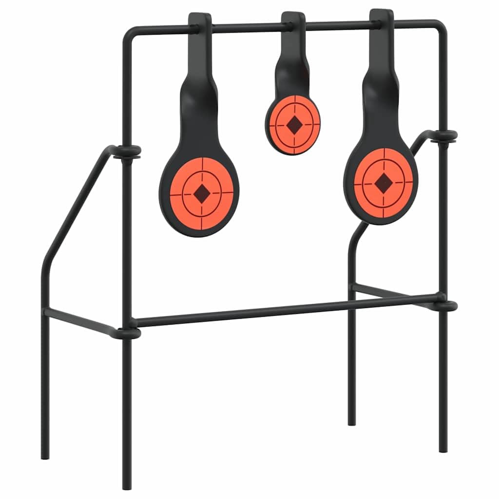 Generico Bersaglio Che Si ripristina Nero 26 x 13 x 31 cm Acciaio,Articoli Sportivi,Ricreazione all'aperto,Caccia e tiro a Segno,Accessori per tiro a Segno e poligono,Bersagli-42013602