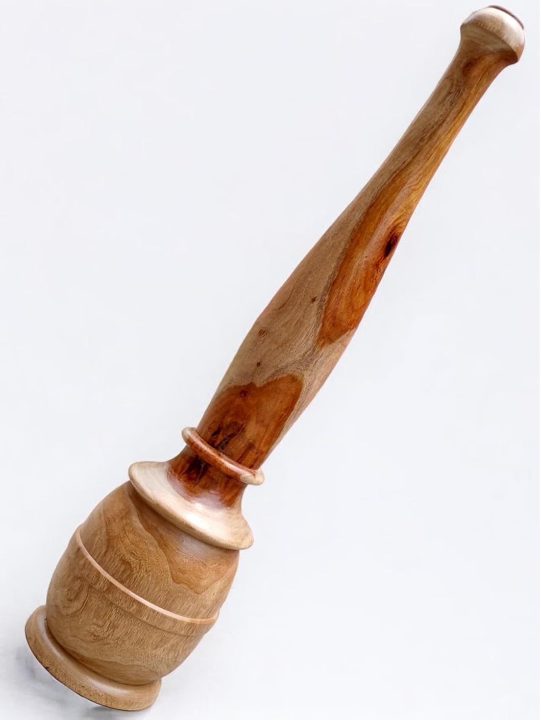 Authentic Hanuman GADA (Vajra Mudgar),5kg/ 11 lbs, Gada Mace, Full Body Workout, Strength Training, Mobility Training, Made Medicinal Rosewood