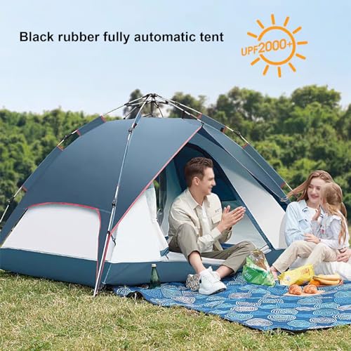 Carpa de Camping Pop-Up para 3-4 Personas con Colchón Inflable miniatura 3