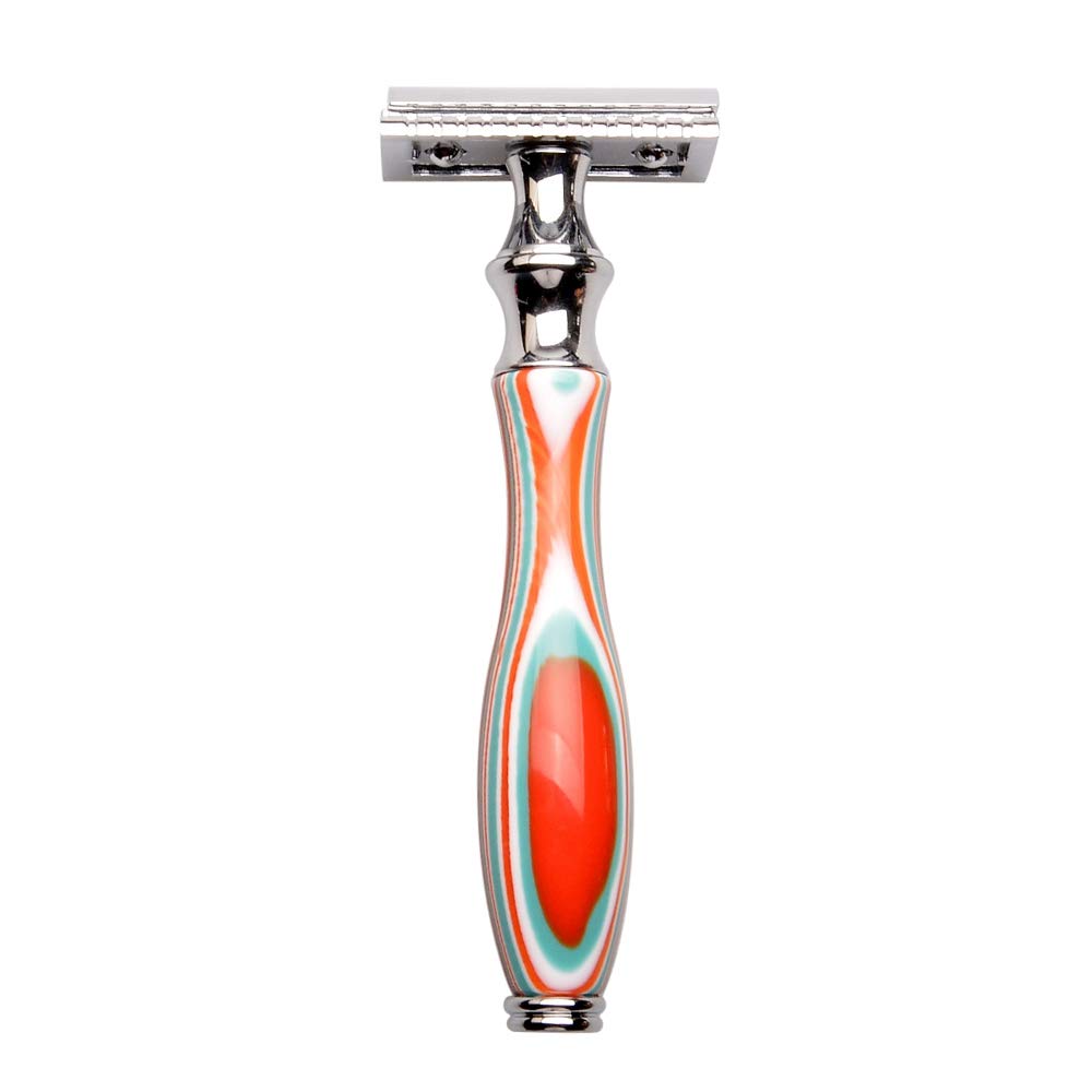 Maquinilla de afeitar clásica con maquinilla de afeitar manual para hombres