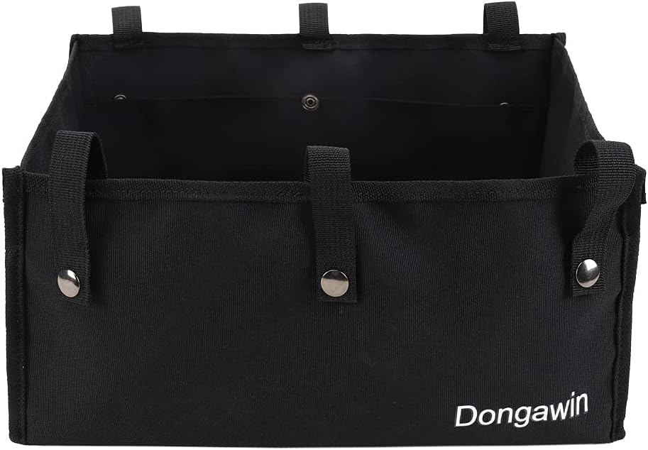 Dongawin Walker Bag Under Seat for Wheel Rollator, Rollator Bag Tote Organizer Pouch Storage to Walkers for Senoirs, Walker Accessories (Small, Black) : Health & Household