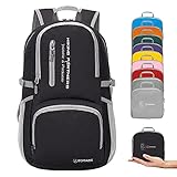 ZOMAKE Lightweight Packable Backpack Water Resistant Hiking Daypack, Small Travel Backpack for Women Men