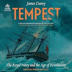 Tempest Audiolibro Por James Davey arte de portada