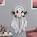 BBLAC 2KEY Atrapasueños Decoración para el Hogar | Boho Colgante de Pared para Regalos de Bodas y Festivales | Atrapasueños para Habitación con Luces, Plumas y Macramé (B)