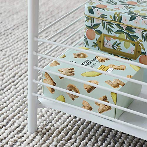 Table basse carrée à deux étages 55cm pour optimiser un petit salon - 7