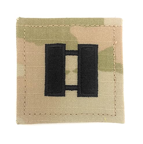 US Army OCP Rank 2x2 with Hook Fastener - Captain