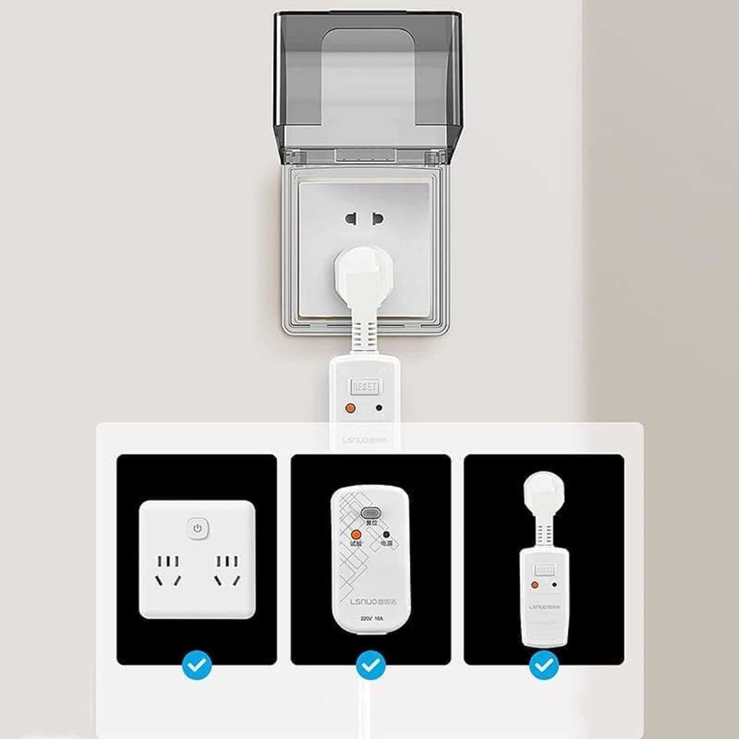 Waterproof Socket Cover - Protect Outdoor Outlets -3