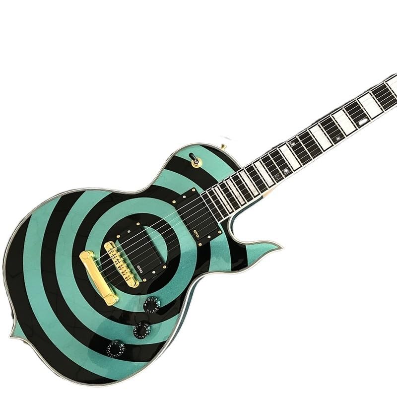 Guitare électrique argentée en acajou pour vibrer sur scène