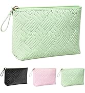 Kleine Kosmetiktasche MAANGE Reise Make up Tasche Tragbare Kleine Schminktasche wasserdichte PU L...