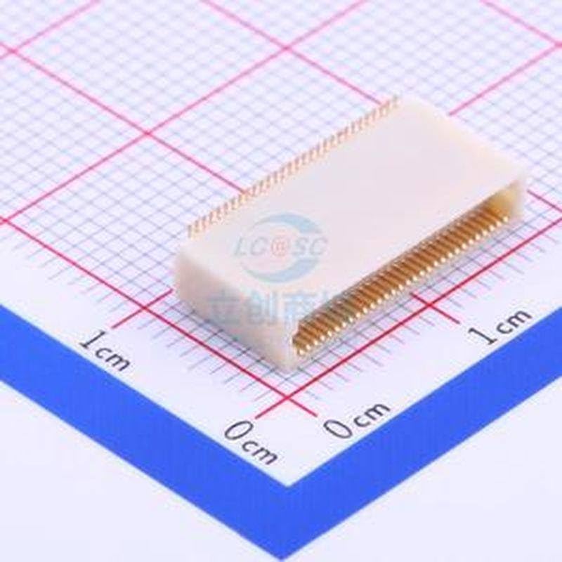 Miniatura 3 de 2 Pcs 60P9.0-JMCS-GB-TF(N) Board to Board Connector Plug,P0.5mm 60P9.0-JMCS-GB-TF(N)