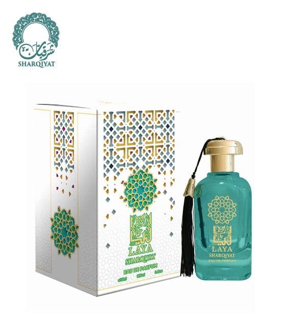 Sharqiyat Laya Eau de Parfum 100 ml – luksusowy orientalny zapach dla kobiet i mężczyzn | zmysłowa i ciepła z nutami wanilii, oud, bursztynu i piżma