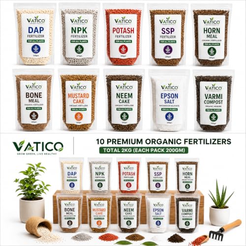 Image of VATICO 10 Pack Plant Care Combo, 200g Each, Total 2kg