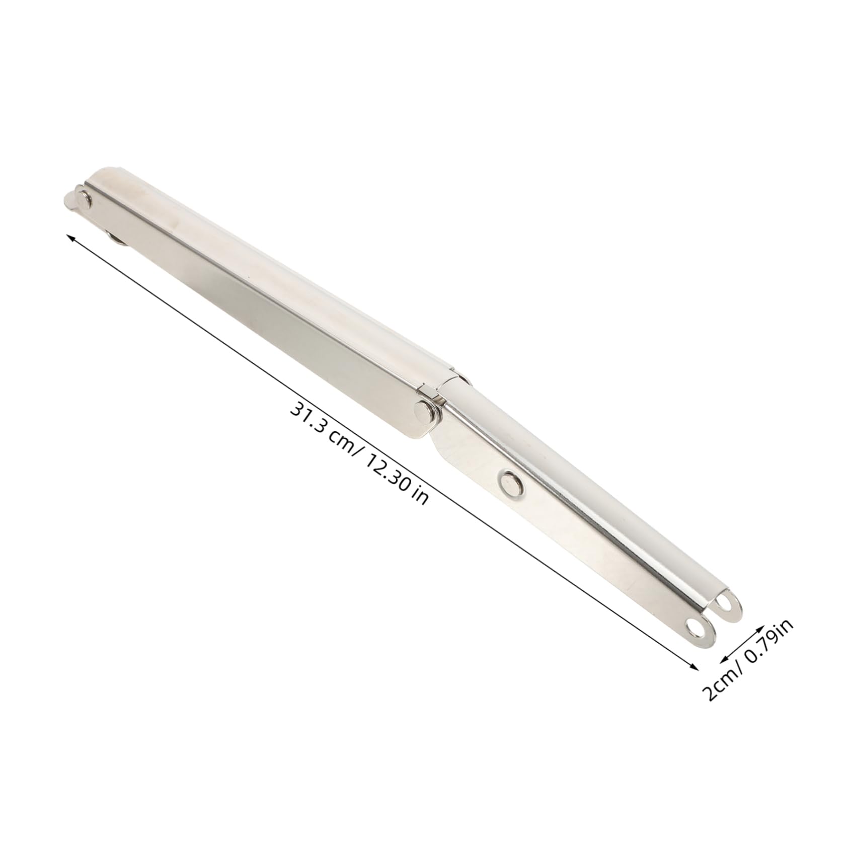 STOBAZA Hydraulic Support for Cabinet Doors 2pcs Gas Struts Hidden Door Hinge Damper for Furniture Lift Table Screw