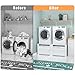 GDLF Washer and Dryer Pedestals, Universal Washer and Dryer Stand with Pull-Out Shelf, Laundry Pedestal with Storage, 800LBS Capacity,White