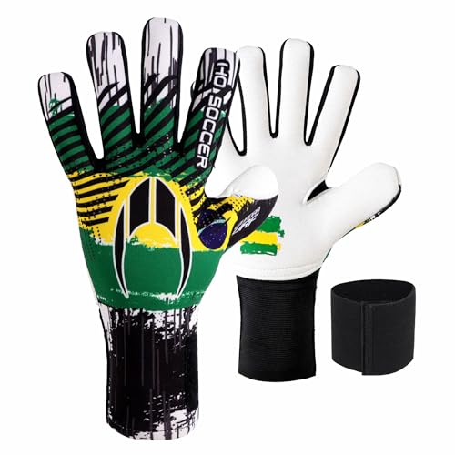 Gants de gardien de but HO Soccer avec paume résistante Squadra Turf pour enfant