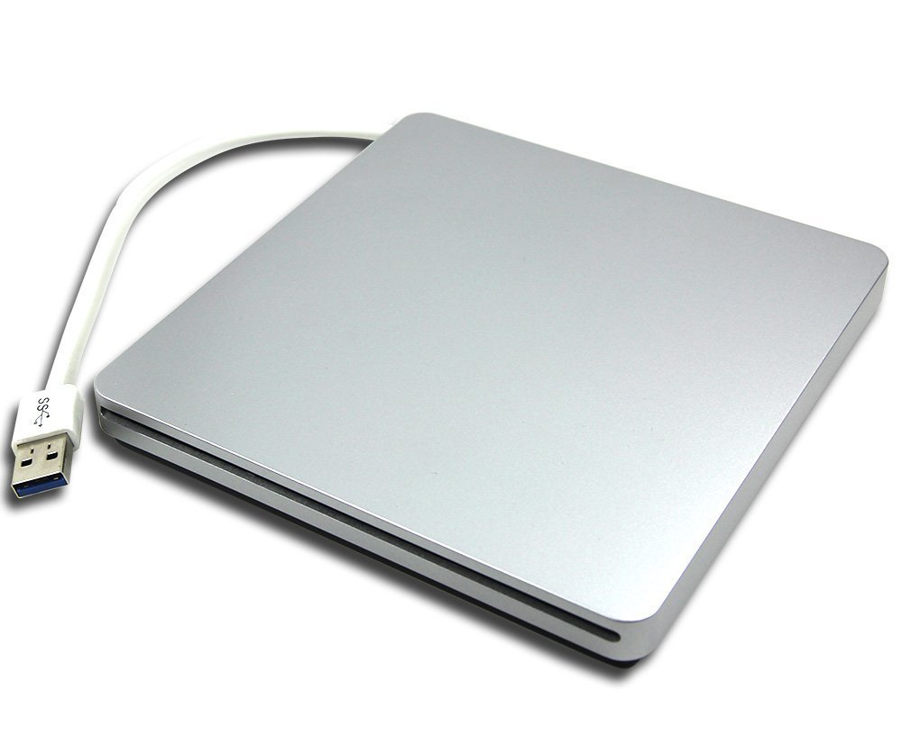 New USB 3.0 External 6X 3D Blu-ray Player BD-ROM CD-RW DVD-RW Slot-in Reader Burner SuperDrive for Apple Macbook Pro Retina 13 15 17 inch Unibody and Other Windows PC Laptop Desktops-image-16