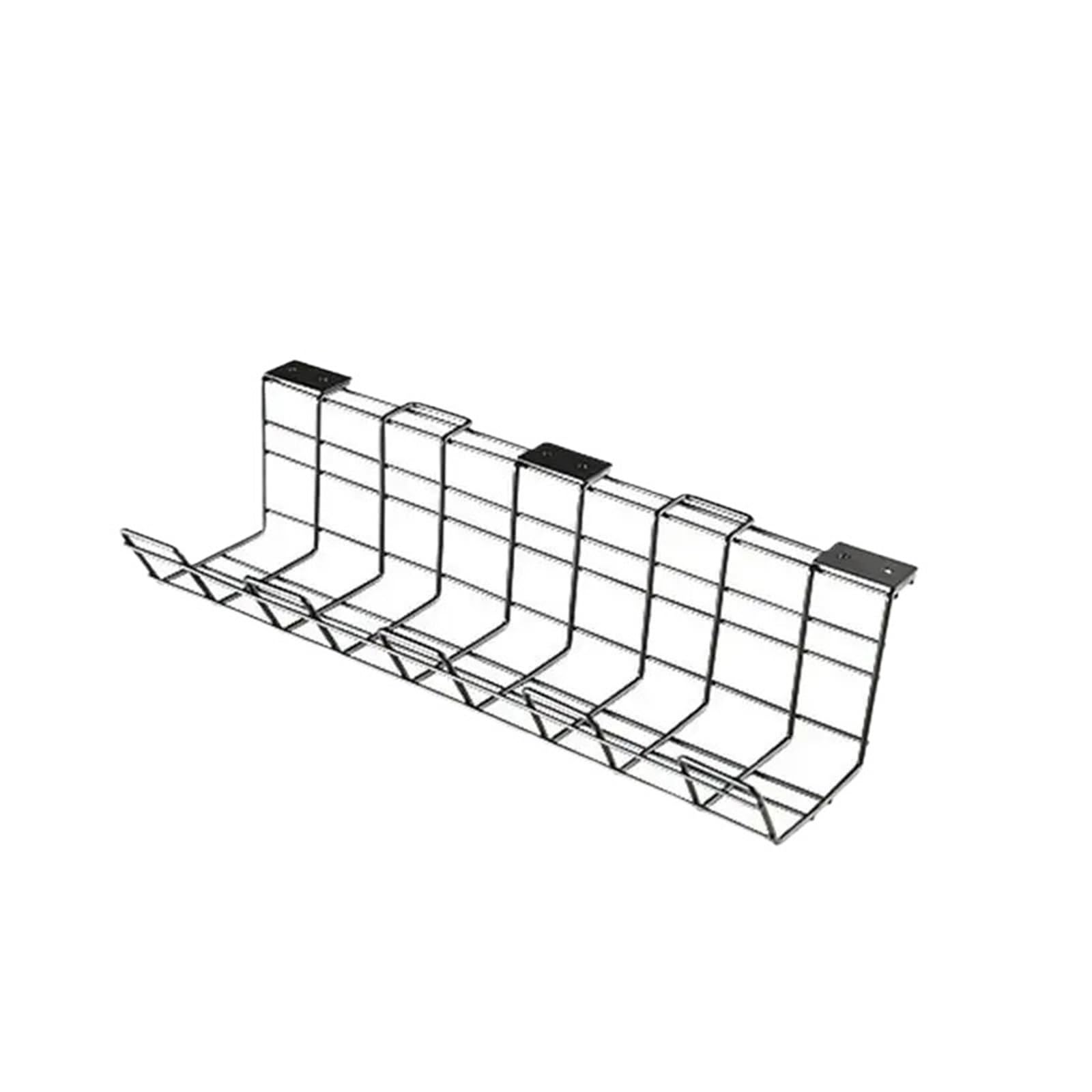 Under Desk Cable Tray Metal Under Desk Cable Management Tray Multicolor Multiple Sizes(Cable Tray 01)
