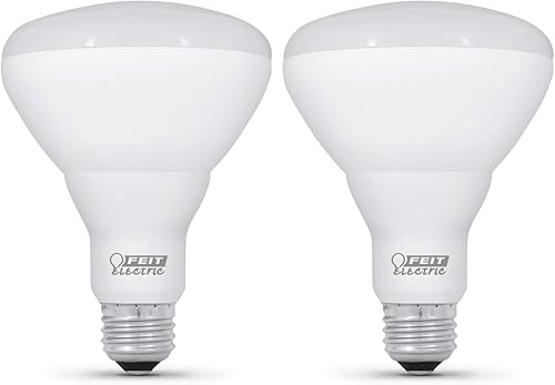 Feit Electric Bombillas LED BR30, equivalente a 65 W, LED de 7.2 W, 650 lúmenes, regulable, luz diurna de 5000 K, base E26, vida útil de 22 años,