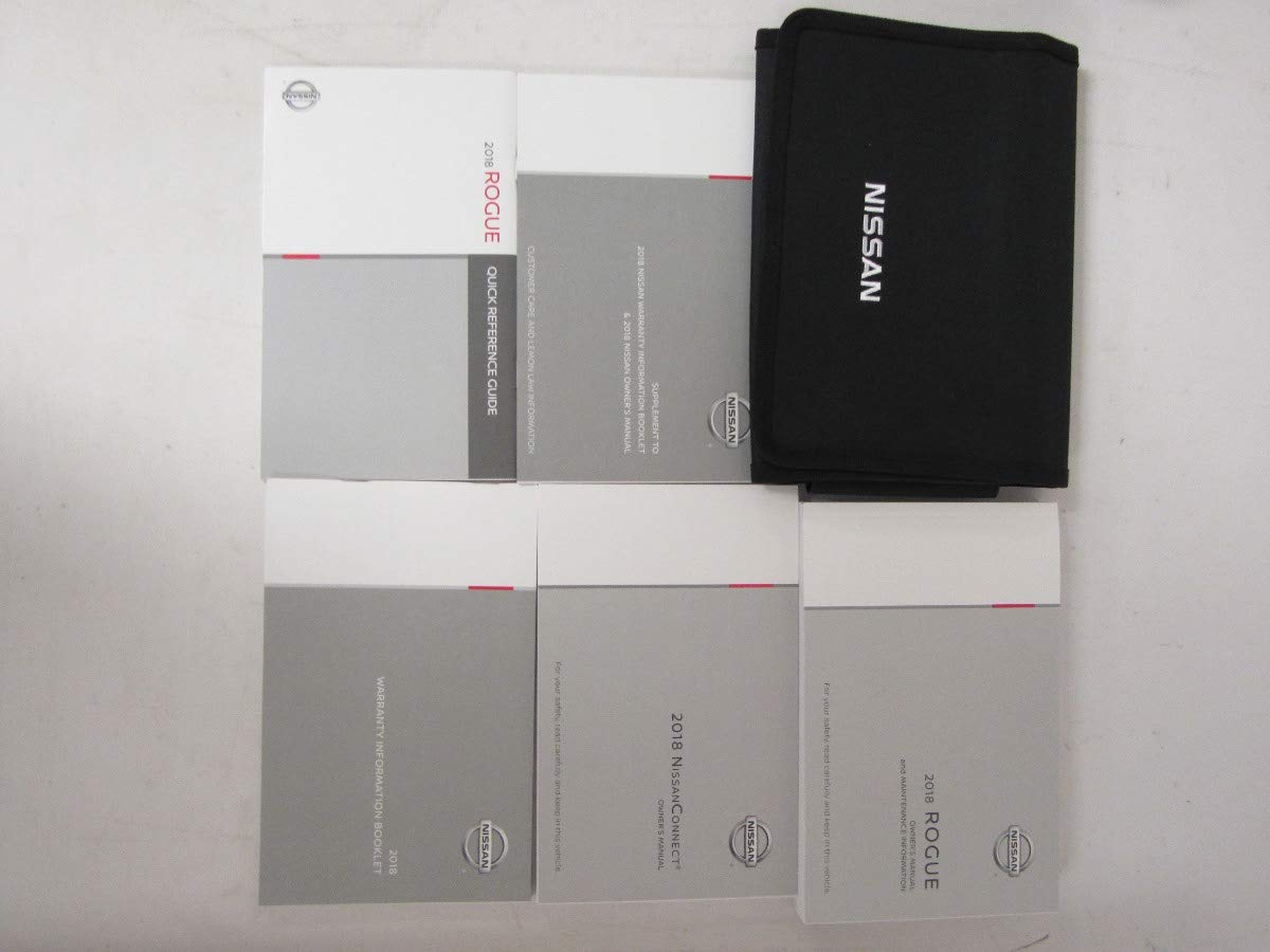 Amazon.com: 2018 Nissan Rogue Owners Manual book : Nissan: Automotive display picture 1