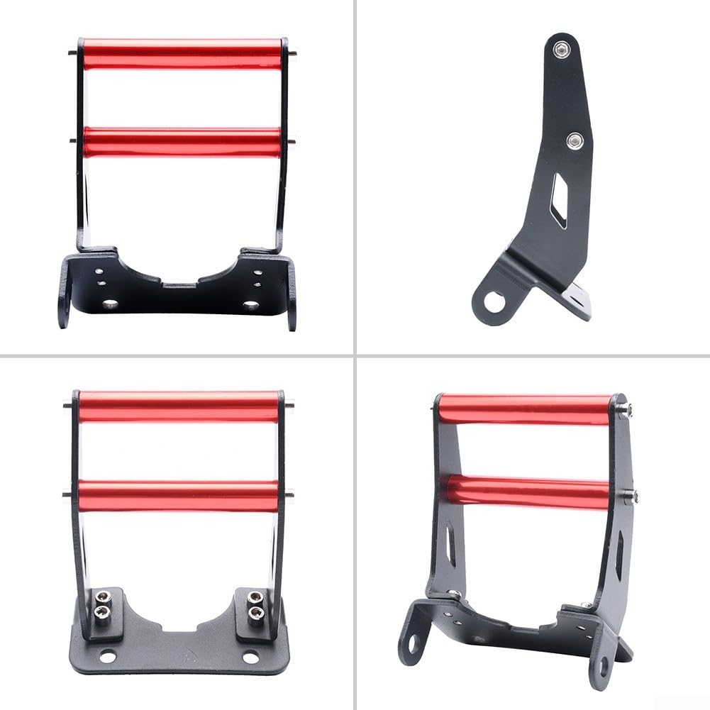 Reposapiés trasero, kit de soporte trasero de aleación de aluminio para horquilla trasera plegable, pedal, soporte para patinete eléctrico