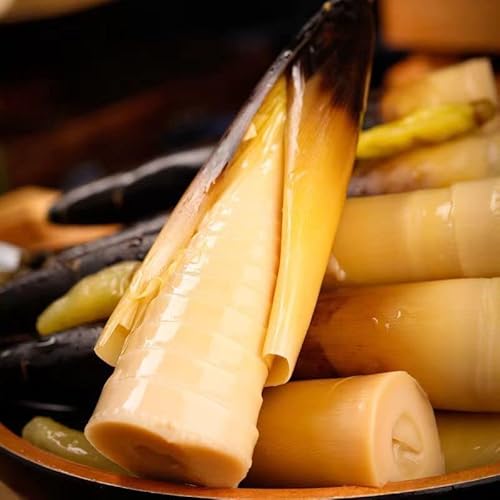 Spicy Pickled Pepper Crispy Bamboo Shoots 230G/Bag, Popular Instant Hand Peeled Bamboo Shoots, Fresh Bamboo Shoots, Chinese Spicy Snacks, Pickled Vegetables (Old Soup Is Not Spicy,5 Pack) #TOP25