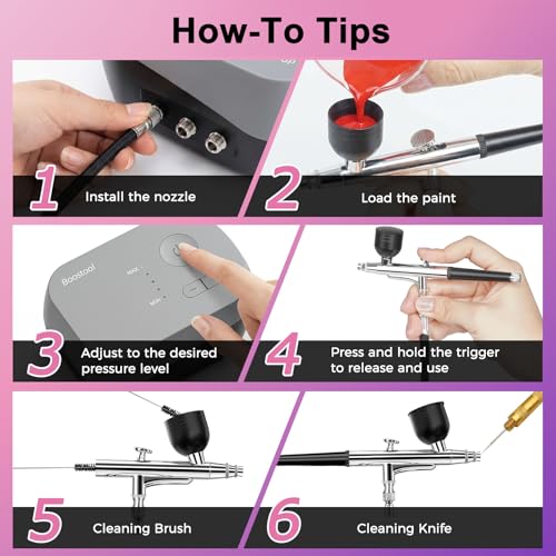 Professional Airbrush Compressor Kit