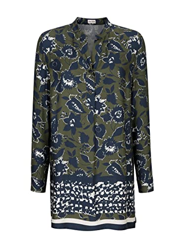 Alba Moda Longbluse Erwachsene-Weiblich Figurumspielend Marineblau, Khaki...