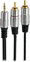 PIX Cabo De Audio P2+2rca Nickel Fitz 2mts, Santana Centro, 018-0702