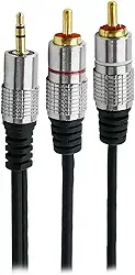 PIX Cabo De Audio P2+2rca Nickel Fitz 2mts, Santana Centro, 018-0702