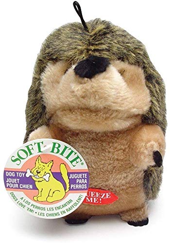 Booda Soft Bite Hedgehog Dog Toy Large - 6 75 Long - Pack of 12