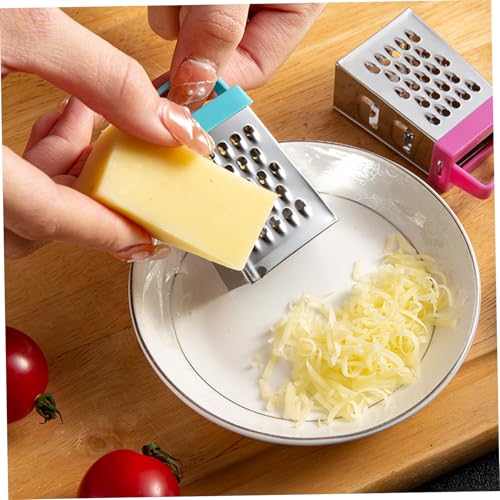 Set de 3 ralladores de queso acero inoxidable pequeños miniatura 3