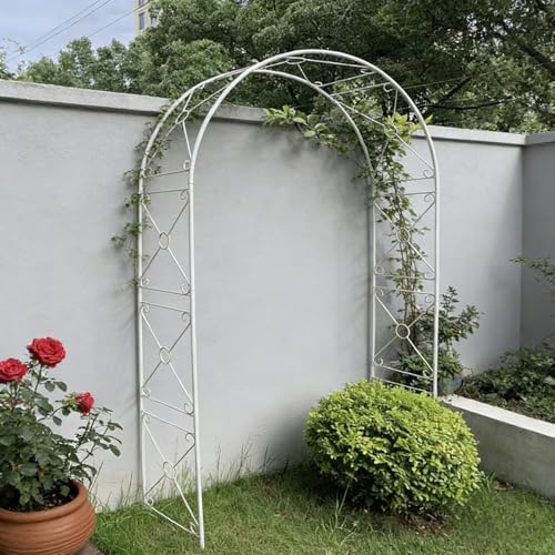Structure de support en fer robuste de 240 cm pour arche de jardin