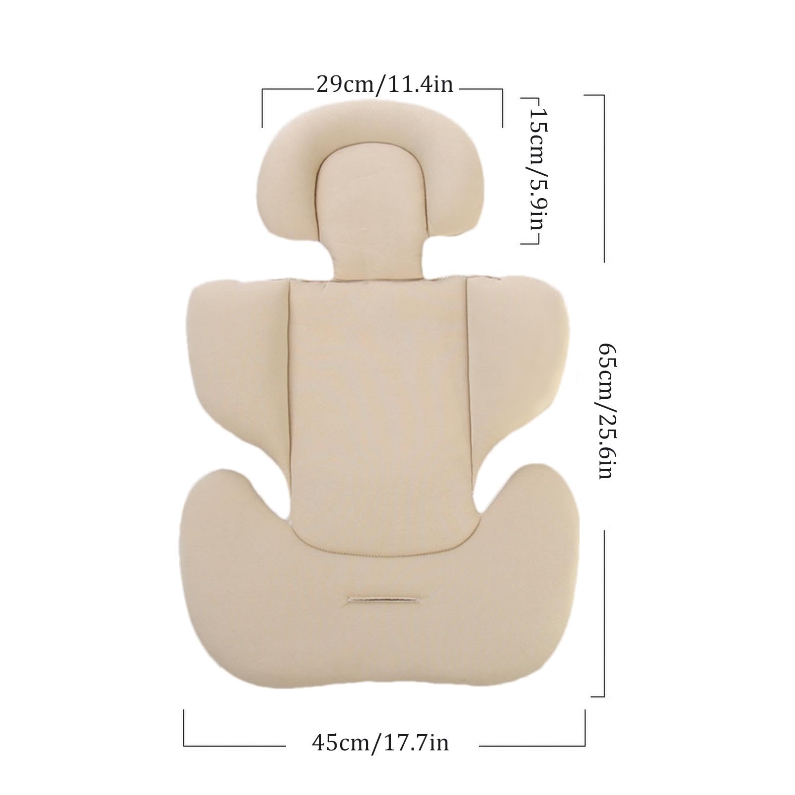 Baby-Autositz Kissen - Weiches Einsatzkissen Für Neugeborene In Autositzen & Babyschalen