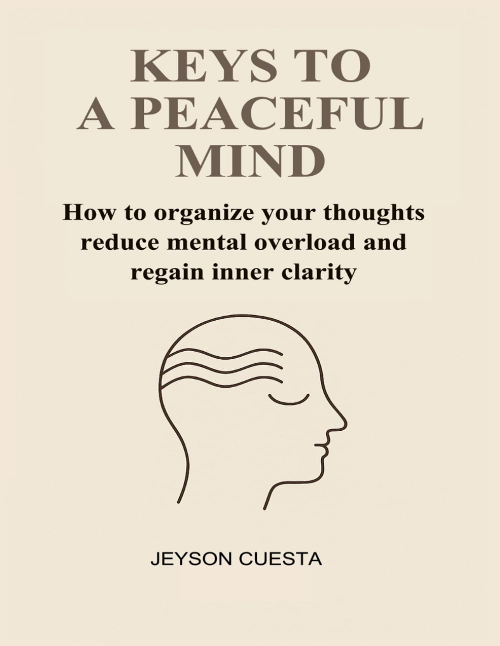 KEYS TO A PEACEFUL MIND: How to organize your thoughts reduce mental overload and regain inner clarity