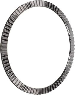 Generic Bisel Relógio Smart 42Mm Engastes De Relógio Anel De Bisel De Relógio Smartwatch Moldura De Relógio Anel De Bisel Relógio De Pulso Bisel De Plástico Padrão Ondulado Componente