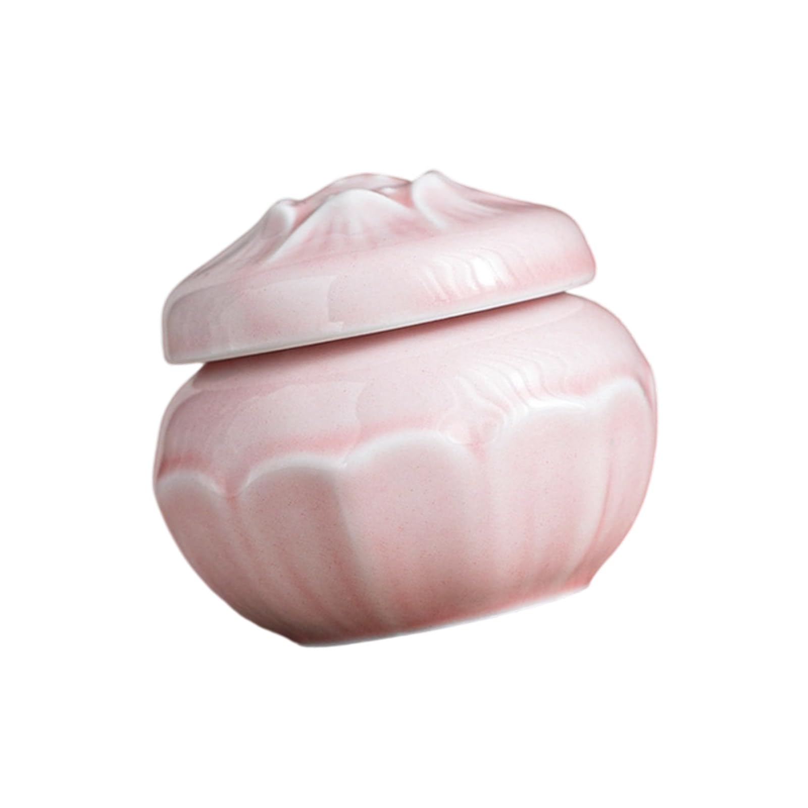 Artistic Shape Ceramic Can Shatterproof Home Decors Organizers for Desk Vanity Storage Ceramic Jewelry Storage Container