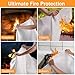 Emergency Fire Blanket for Home Kitchen - KANHIRO Fiberglass Fire Suppression Blanket Great for School, Fireplace, Grill, Car, Office, Warehouse (10 Pack, 39 in X 39 in)