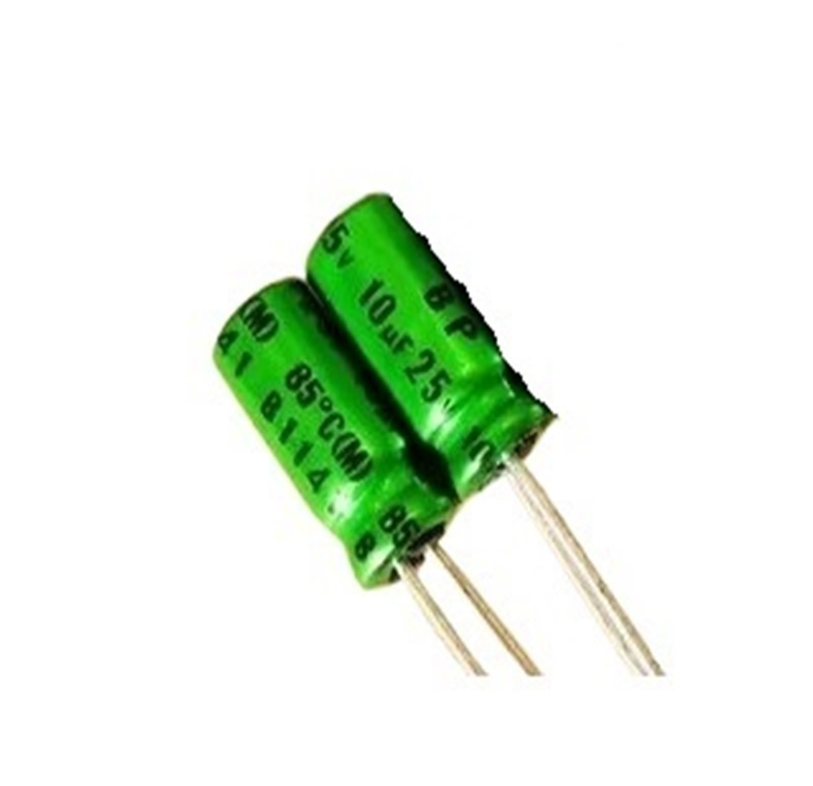 LEOTNNDQ 10pcs 0uF/25V electrodeless audio capacitors 25V10UF