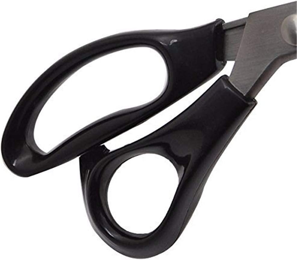 Pinking Shears, Stainless Steel Dressmaking Scissors, Serrated and Scalloped Blades - Image 5