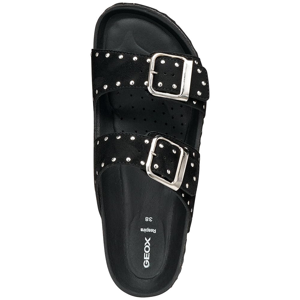 Geox D Brionia R I, Sandalia Plana Mujer
