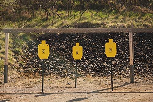 Caldwell Unisex Adult 66% Ipsc Shooting Target, Yellow, One Size Us #TOP6