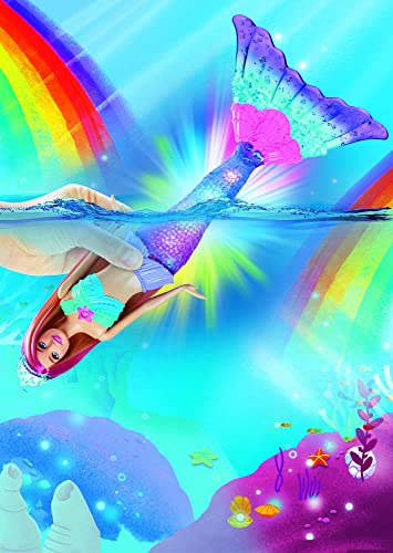 Coffret Barbie Sirène Lumières De Rêve Dreamtopia Mattel 'unité - vue 5