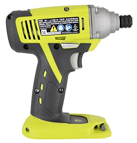 Ryobi P1870 18V Lithium Ion Battery Powered 1/4 Inch 1,500 Inch Pound Impact Driver Kit (P234 Impact Driver, P102 18V Battery And P119 Charger Included) #TOP1