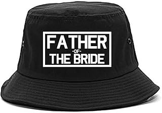 Father of The Bride Bucket Hat Black